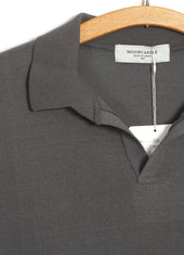 IC5 | Ice Cotton Skipper Poloneck | Charcoal