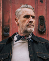 Felix Green Organic Cotton "Hera and Juno II" Bandana - Navy