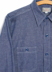 CHAMBRAY WORK SHIRT | Blue