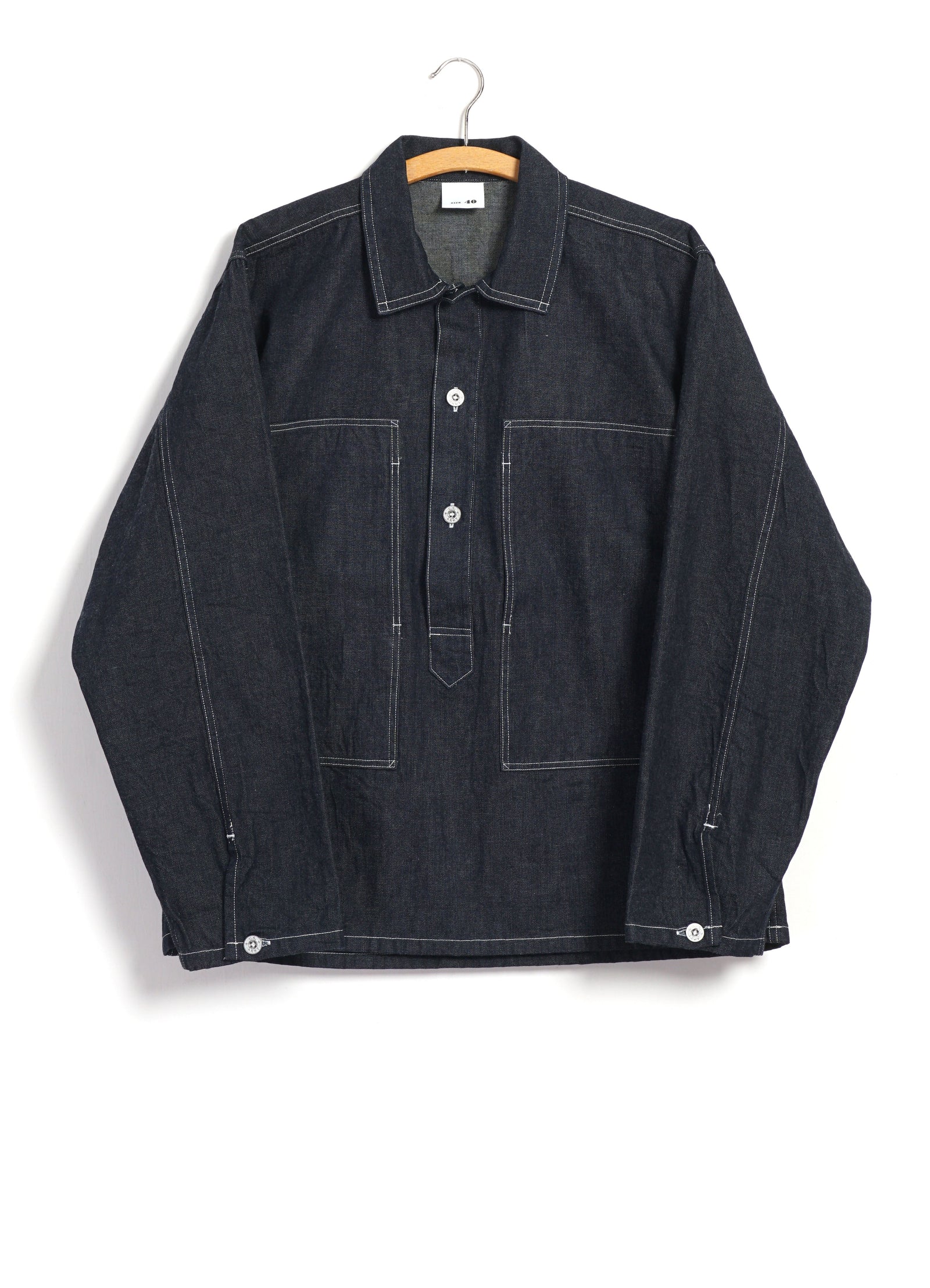 U.S. ARMY DENIM PULLOVER JACKET | Indigo