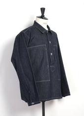 U.S. ARMY DENIM PULLOVER JACKET | Indigo