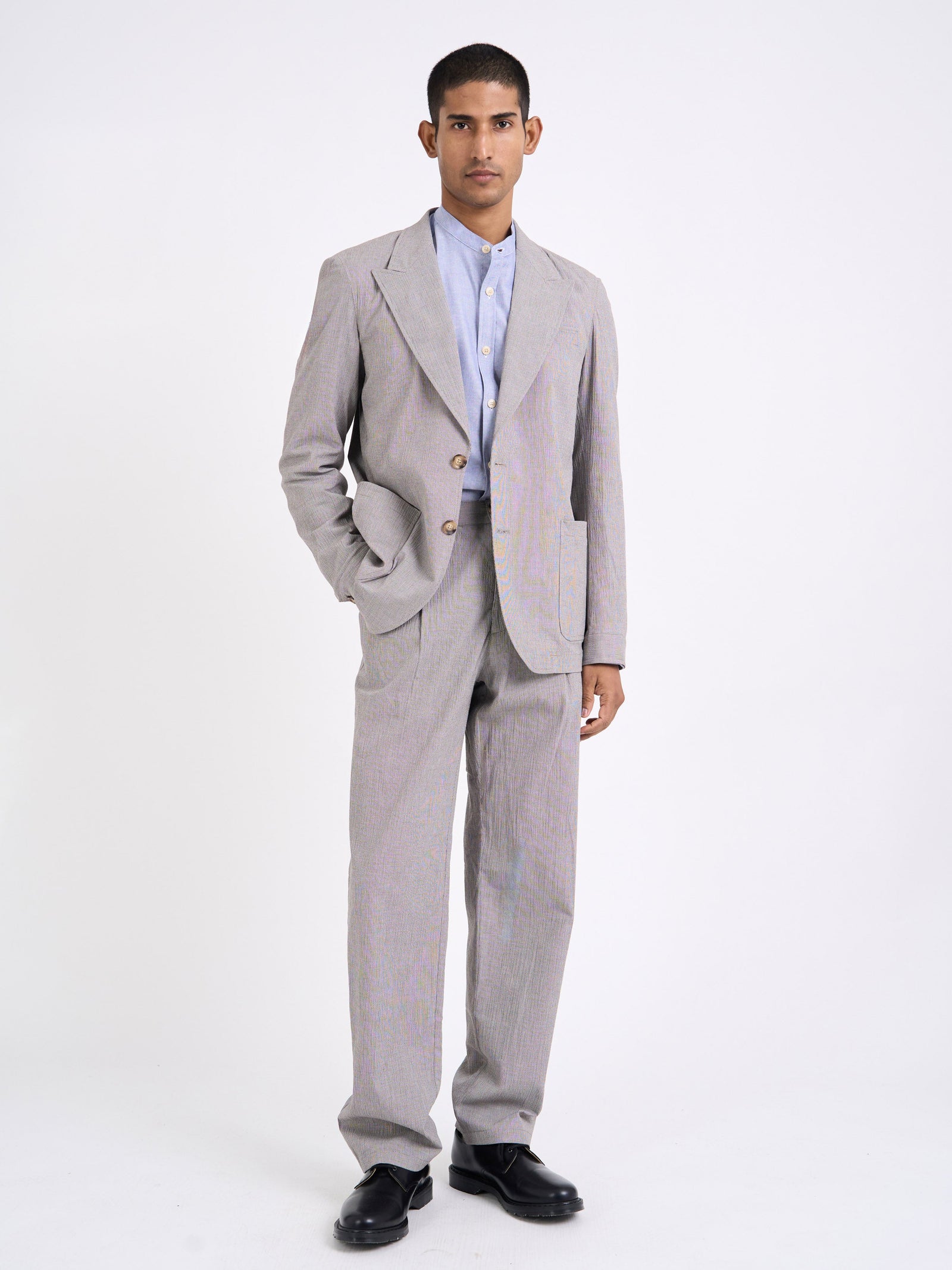 Jensen White Finsbury Suit