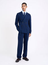 Faye Indigo Blue Double Breasted Suit