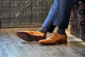 Archdale Wingtip - Antique Chestnut Calf