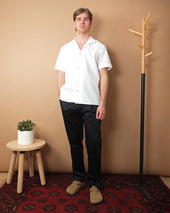 Sateen Pleated Trousers