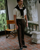 Linen Slacks In