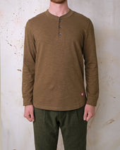 Double Slub L S Henley