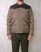 Marl Wool Down Jacket