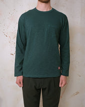 Spruce Double Slub L S Pocket T Shirt