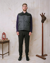 Marl Wool Down Vest