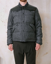 Marl Wool Down Jacket