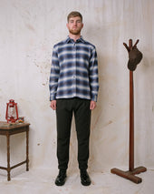 Shadow Plaid Blanket Easy Shirt