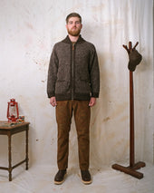Marl Zip Cardigan