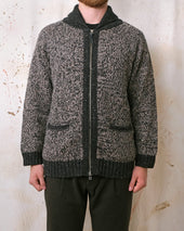 Marl Zip Cardigan