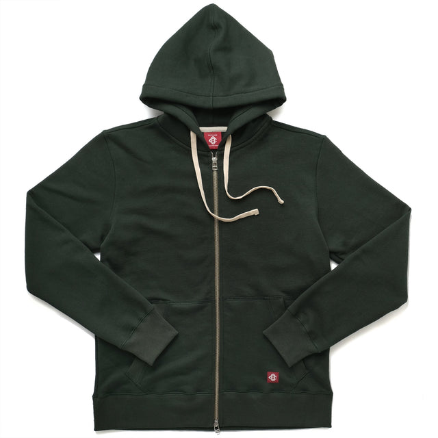 Spruce French Terry Zip-up Hoodie