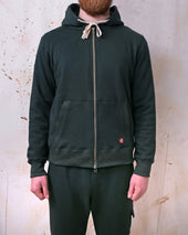 Spruce French Terry Zip Up Hoodie