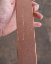 In Stock Heavy Duty Work Belt Tan Latigo 1 75 Waist Size 42