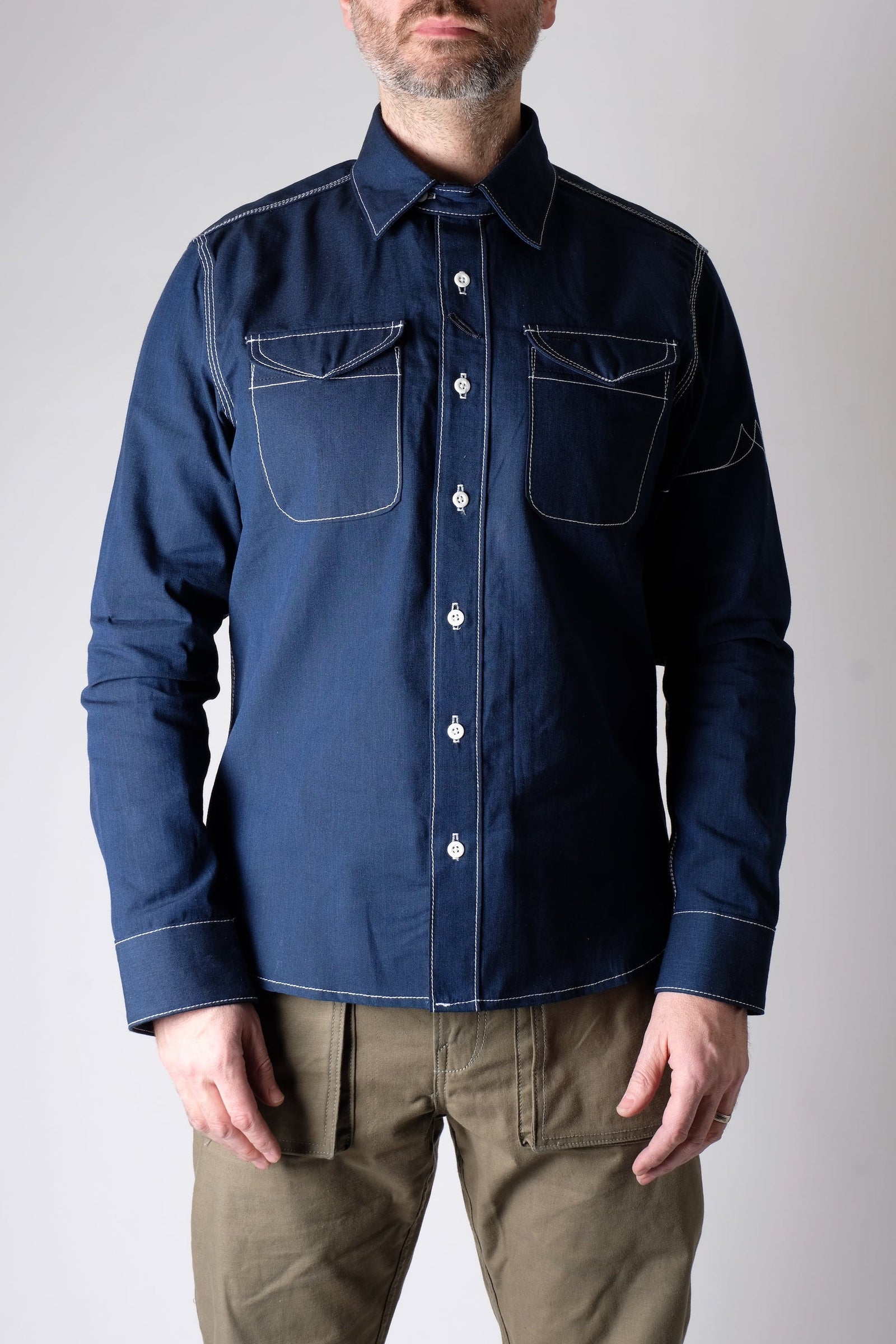 Les Dark Selvedge Chambray