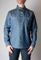 CHELSEA Teal Selvedge Workshirt