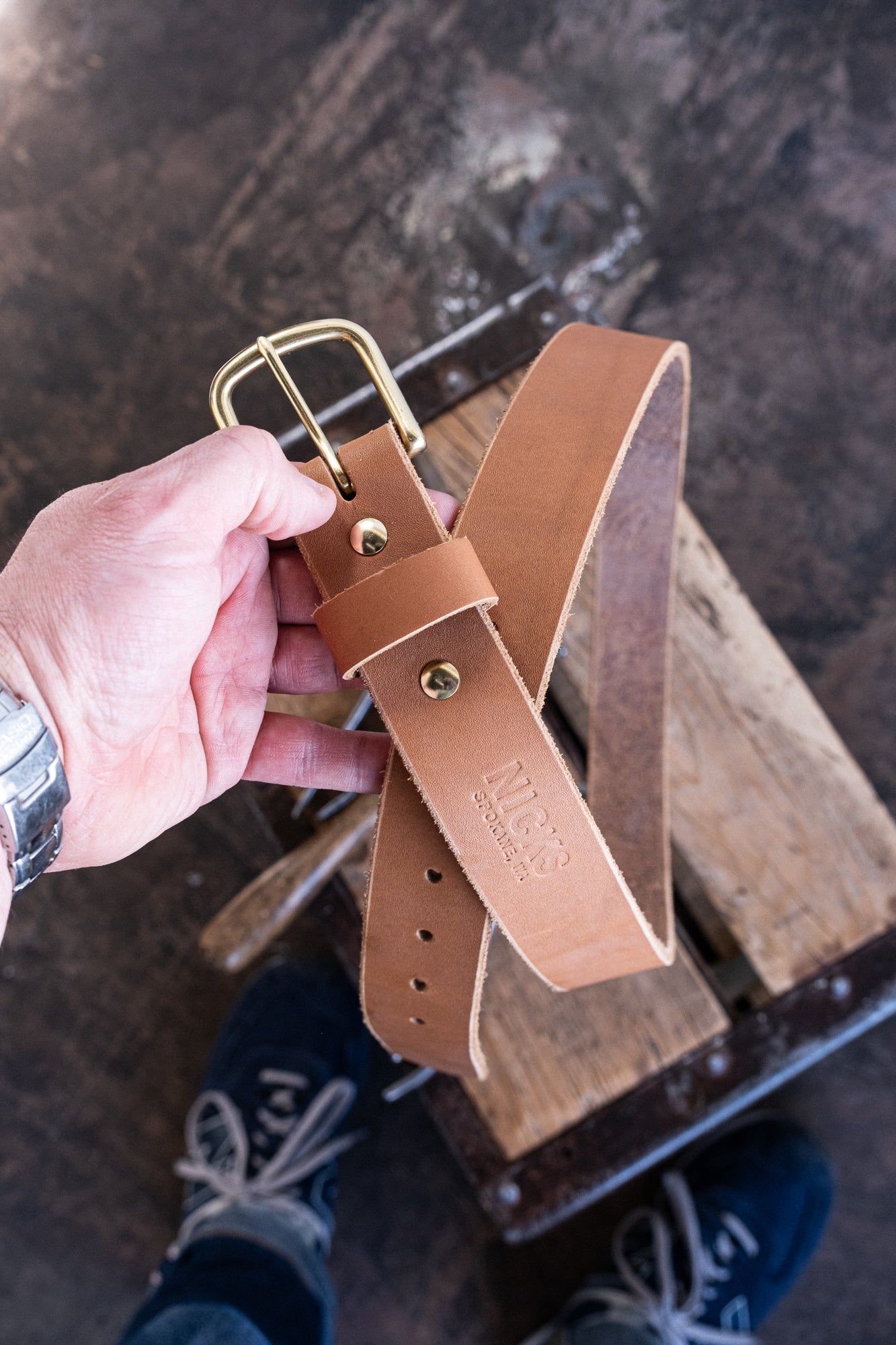 In Stock Classic Work Belt 1964 1 5 Waist Size 42