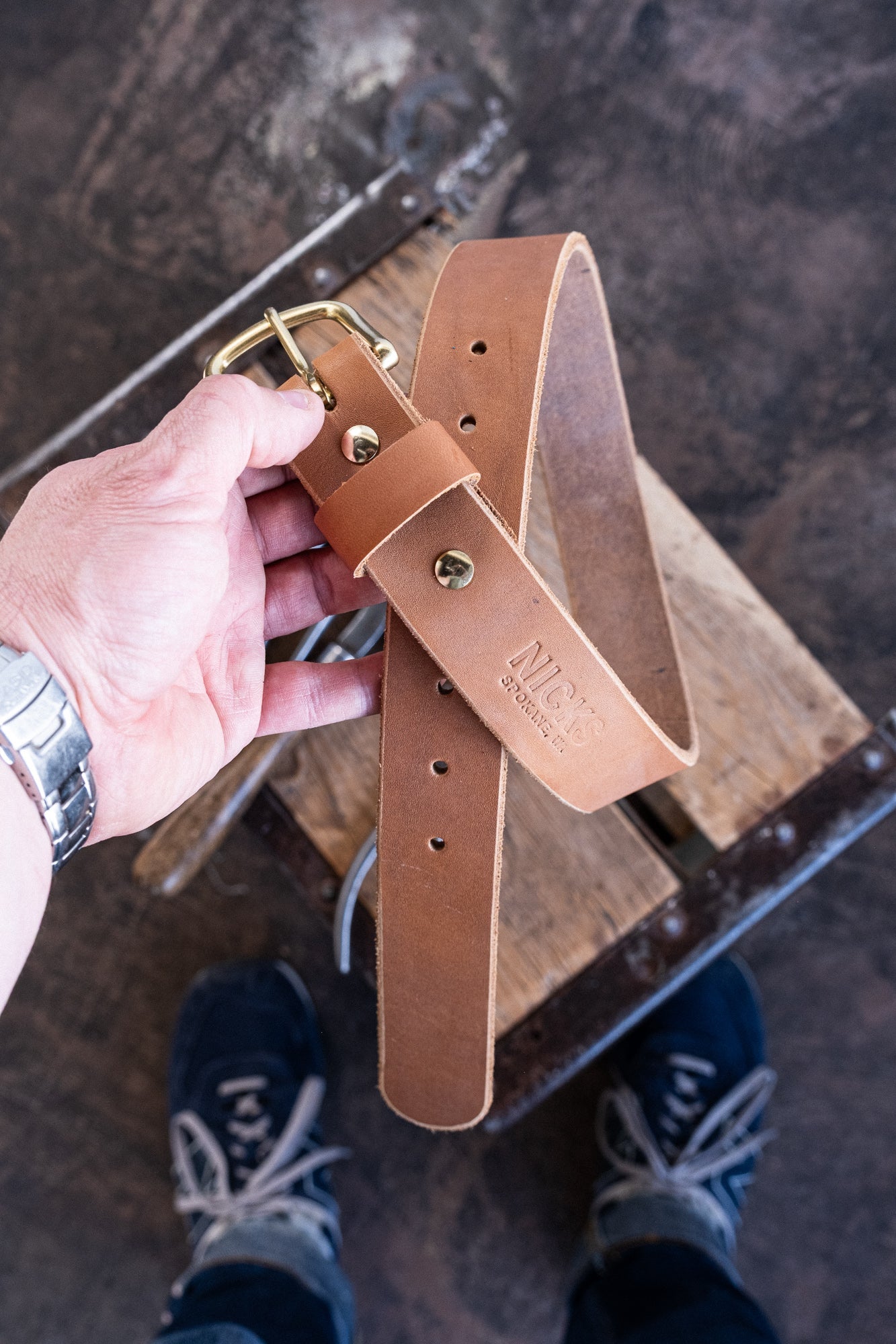 In Stock Classic Work Belt 1964 1 5 Waist Size 26