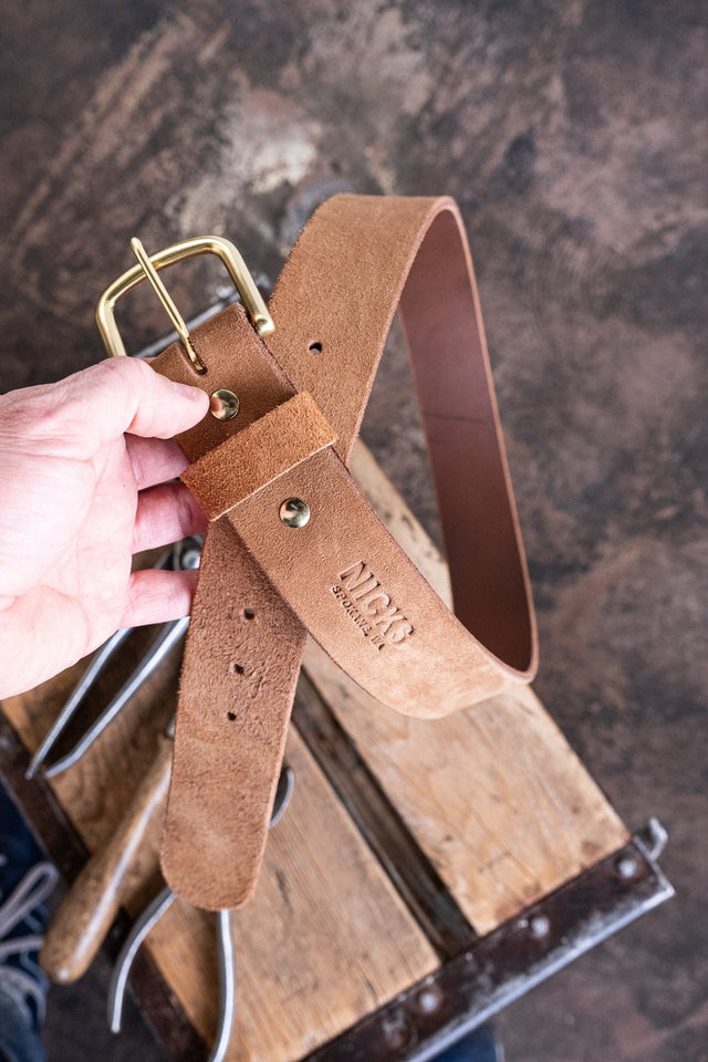 In Stock Classic Work Belt 1964 Roughout 1 75 Waist Size 38