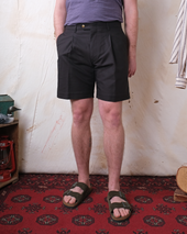 Sateen Pleated Short