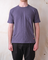 Violet Slub Pocket T Shirt