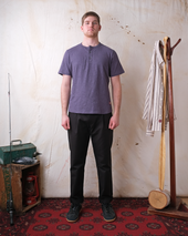 Violet Slub Henley
