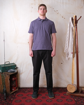 Violet Slub Polo