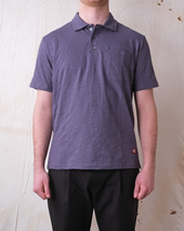 Violet Slub Polo