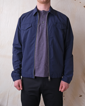 Nylon Coach Jacket