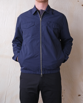 Nylon Coach Jacket