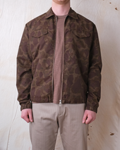 Woodland Camo Coach Jacket
