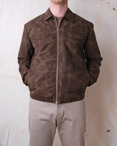 Woodland Camo Coach Jacket
