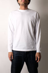 PFT 240 LS American Cotton Tee (White)