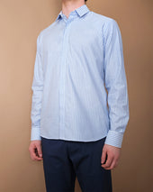 Fancy Stripe L S Dress Shirt
