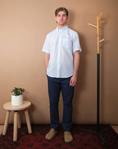 Cloud Stripe S S Classic Shirt