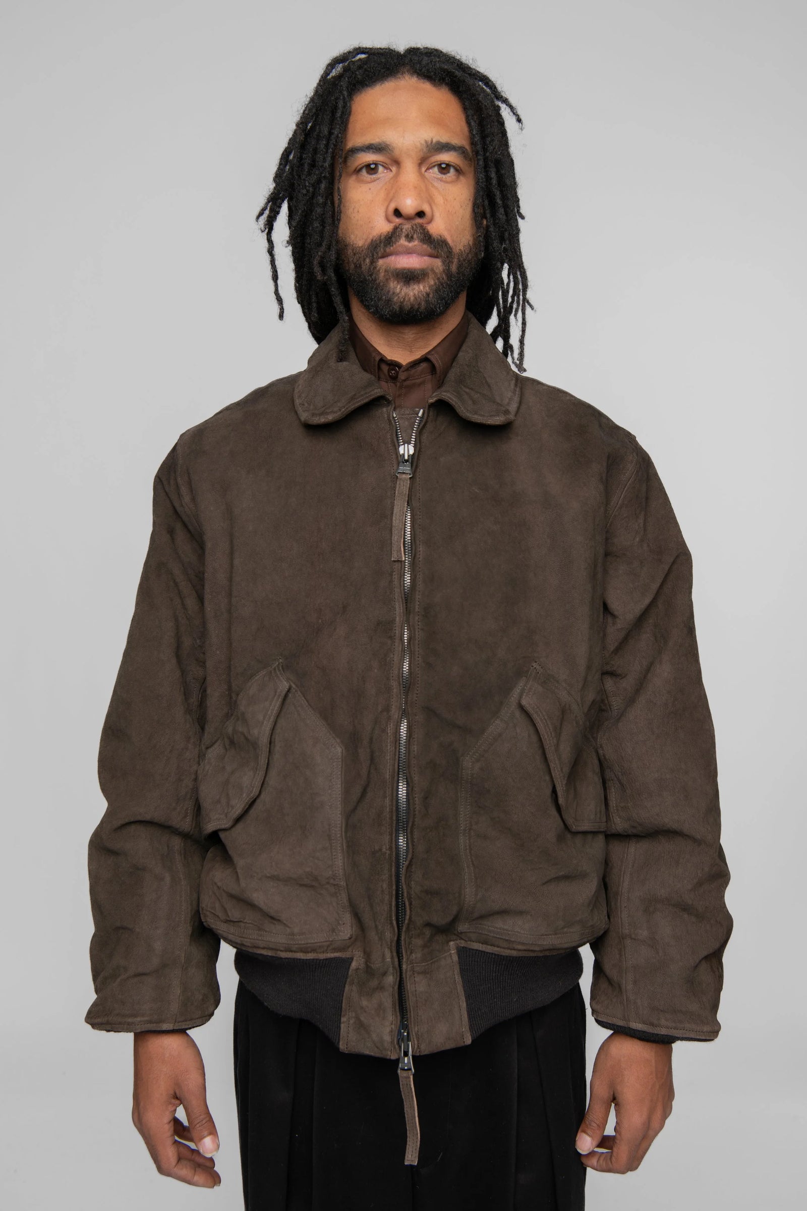 Backlash x Monitaly Leather CWP Jacket — MONITALY