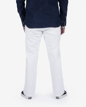 13.5oz Denim Straight Cut Jeans - White