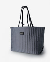 OGL Originale Tech Material Millie Carry-All Tote Bag - Silver