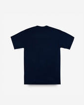 UTILITEES - 5.5oz Loopwheel Crew Neck T-Shirt - Navy Blue