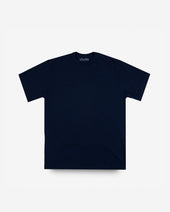 UTILITEES - 5.5oz Loopwheel Crew Neck T-Shirt - Navy Blue