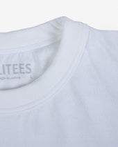 UTILITEES - 5.5oz Loopwheel Crew Neck T-Shirt - White