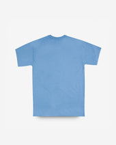 UTILITEES - 5.5oz Loopwheel Crew Neck T-Shirt - Light Blue