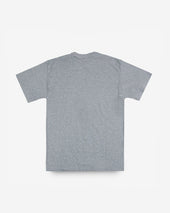 UTILITEES - 5.5oz Loopwheel Crew Neck T-Shirt - Grey