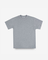 UTILITEES - 5.5oz Loopwheel Crew Neck T-Shirt - Grey