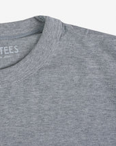 UTILITEES - 5.5oz Loopwheel Crew Neck T-Shirt - Grey