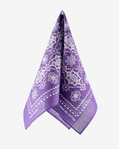 Iron Heart “Bell” Print Bandana - Purple