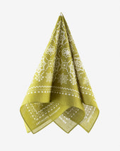 Iron Heart “Bell” Print Bandana - Green
